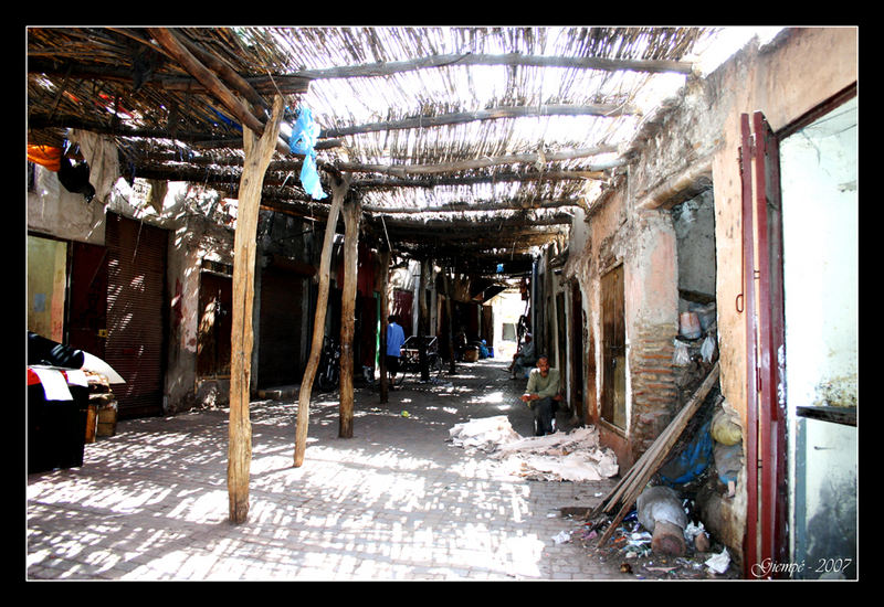 La Banlieue du Souk de Marrakech.