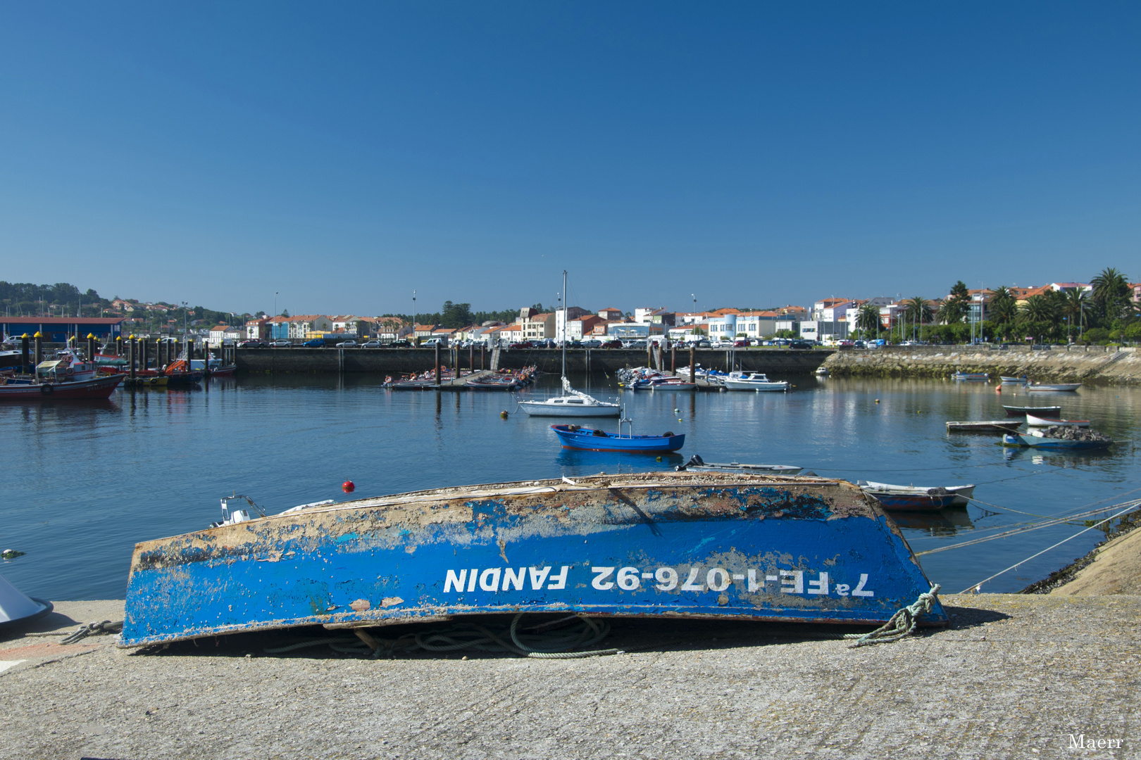 La barca azul