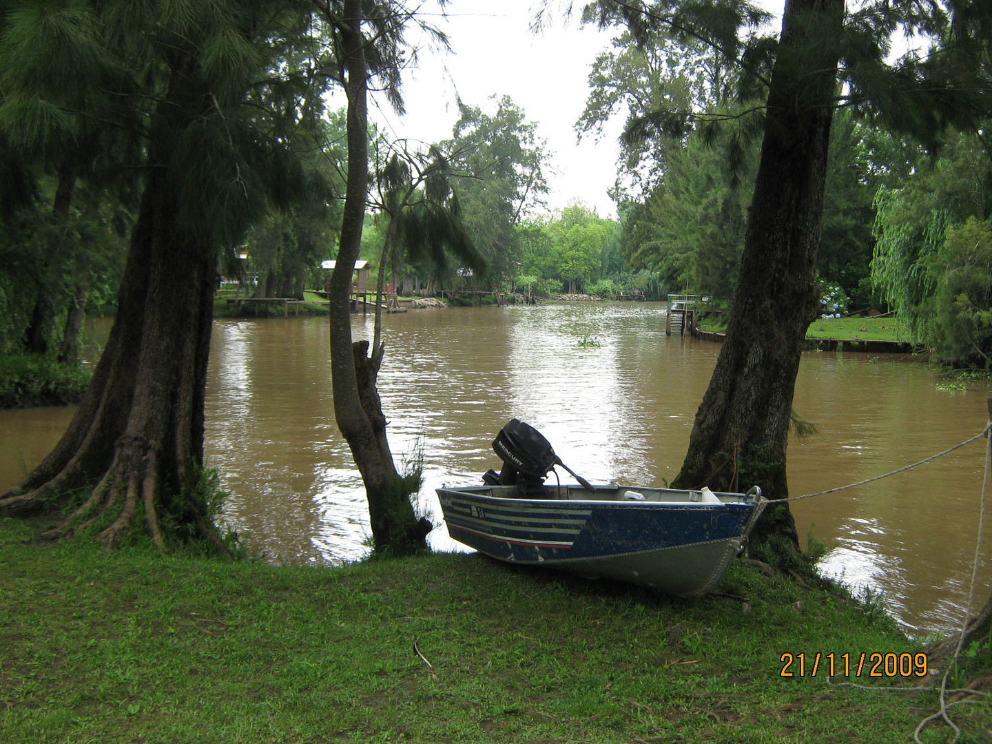 La barca descansa despues de la jornada