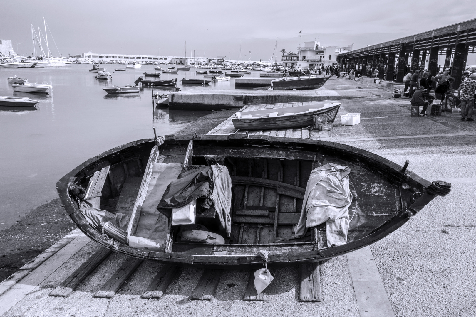 la barca rovesciata