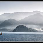 la barca sul lago