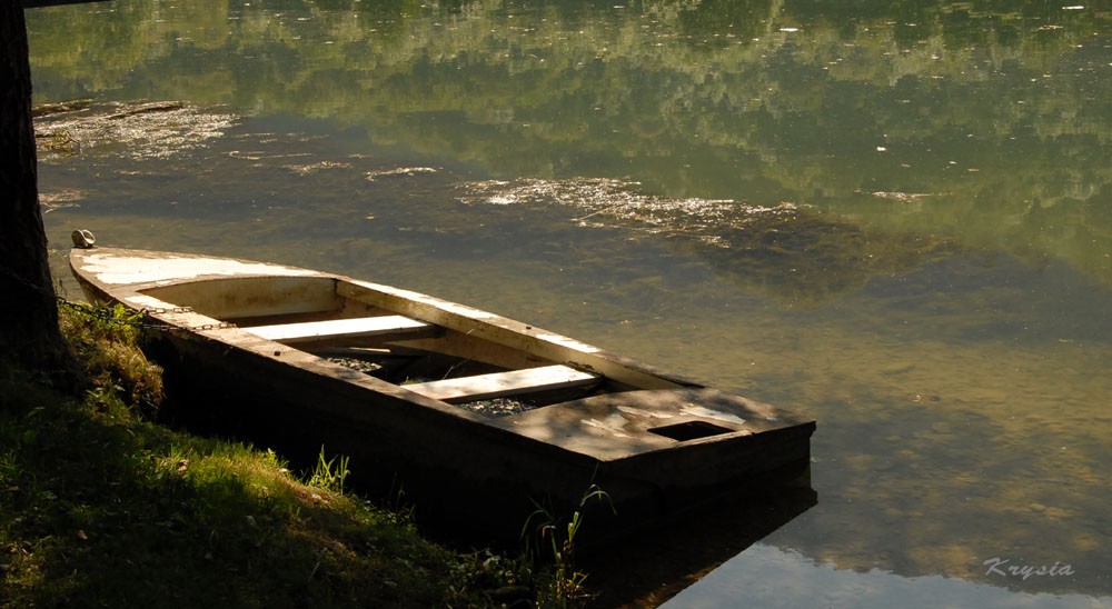 la barque abandonnée