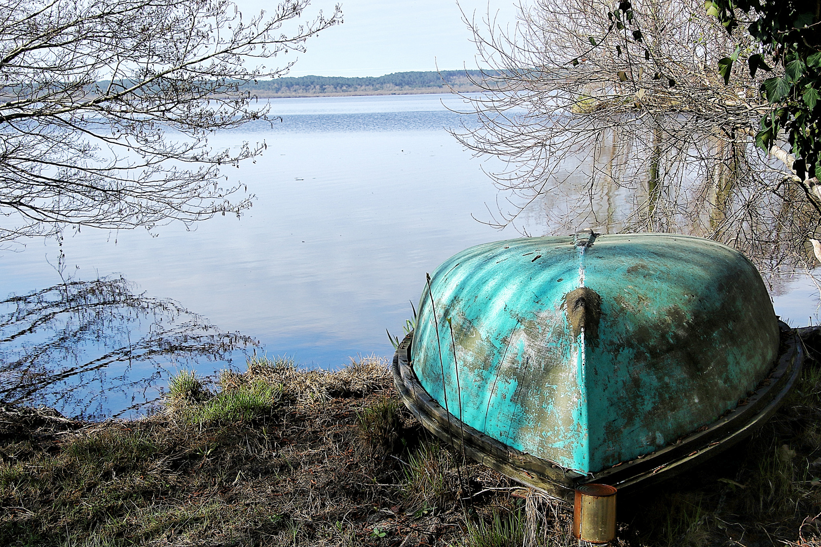 la barque au repos 