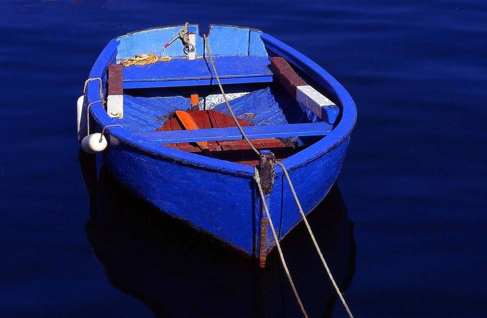 La barque bleue