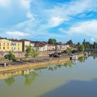 La Baïse à Condom avec les Grands Moulins