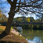 La Baïse à Valence-sur-Baïse en automne