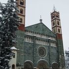 La Basilica di S.Andrea sotto la neve