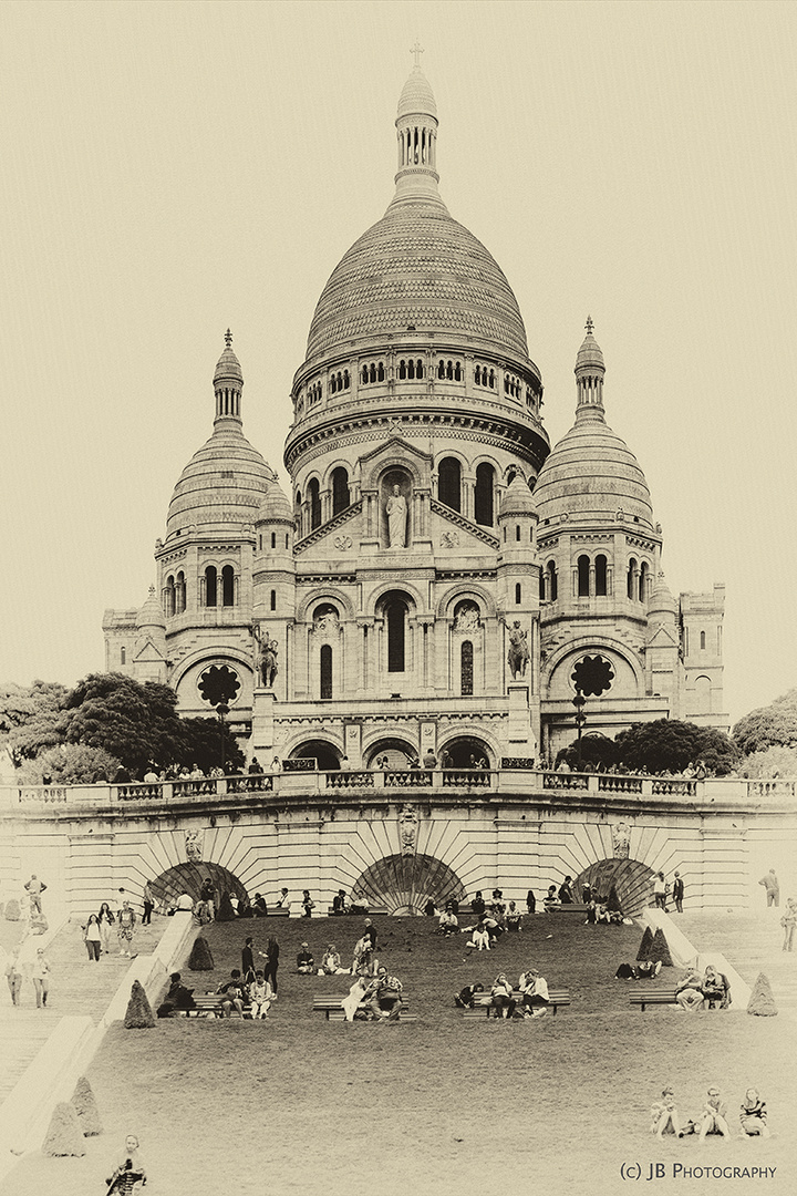 La Basilique du Sacré Coeur de Montmartre