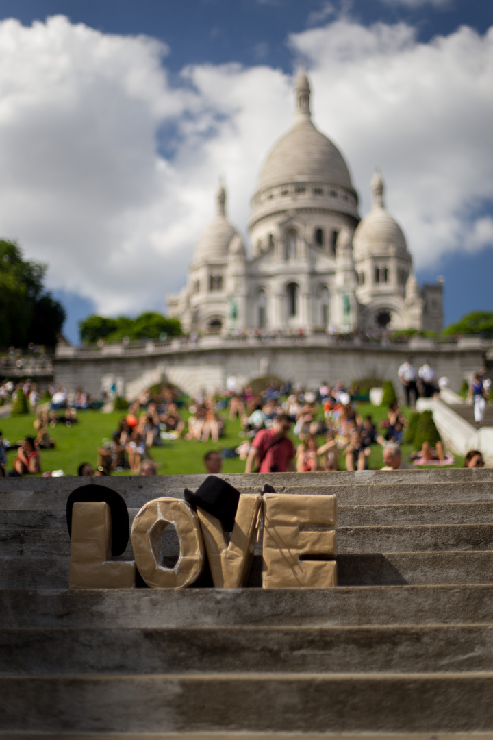 La Basilique du Sacré Cœur de Montmartre