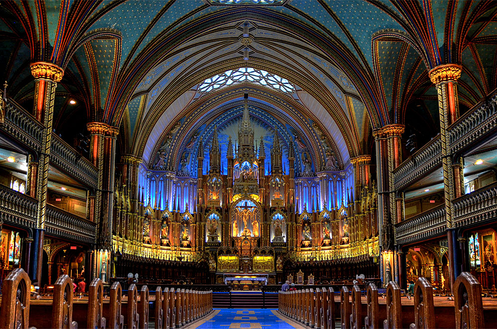 La Basilique Notre Dame de Montréal