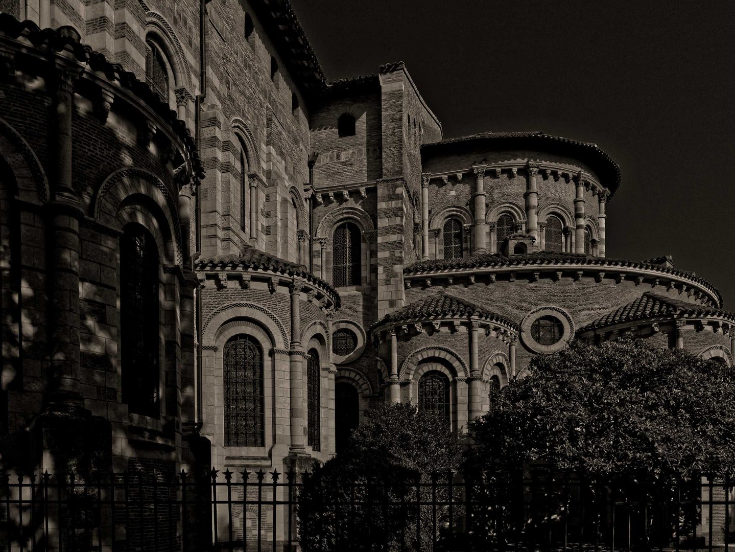 La Basilique Saint-Sernin, à Toulouse