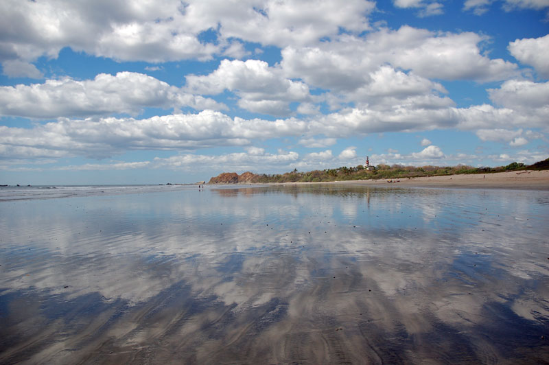 La bassa marea in Costarica