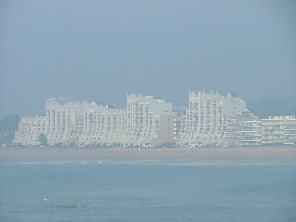 la Baule dans la brume