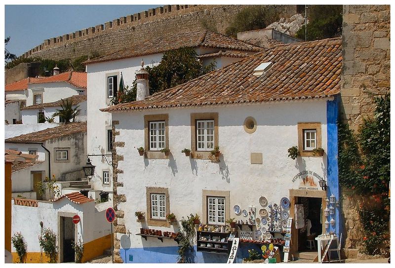 La bella Óbidos Portogallo