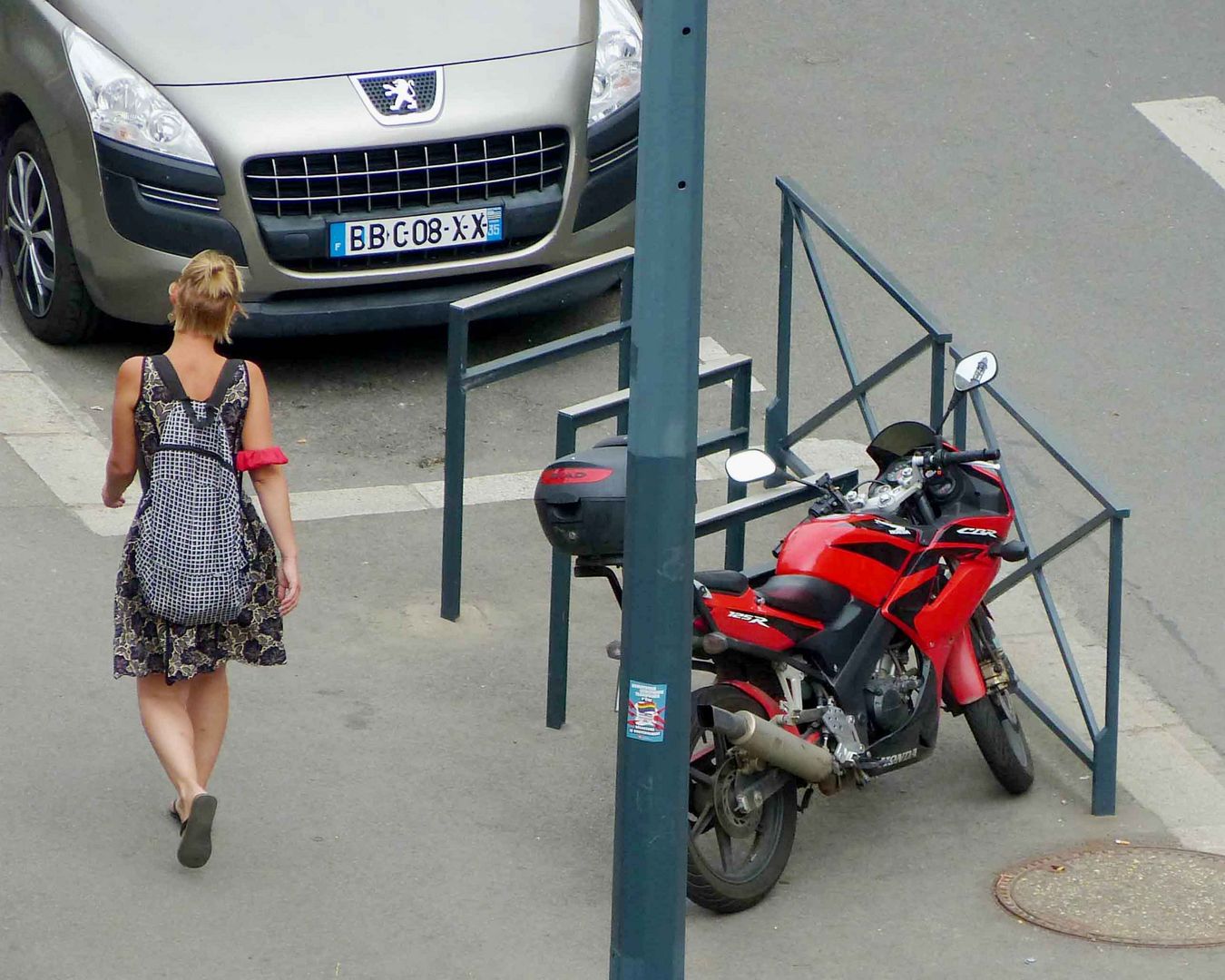 la belle et la bête, version motorisée