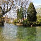 La Bèze depuis le lavoir des soeurs