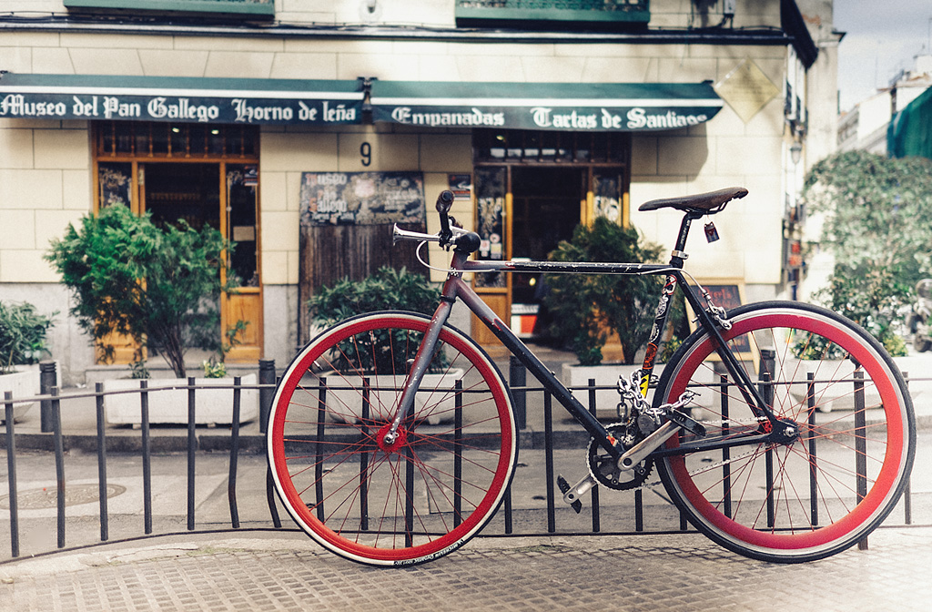 la bicicleta