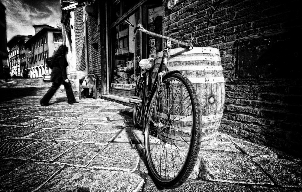 La bicicletta.....