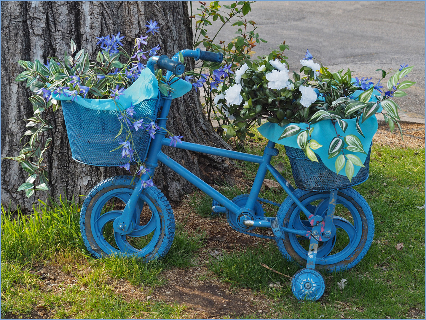 La bicyclette bleue, version pour enfants