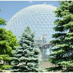 La biosphère du parc Jean Drapeau à Montréal