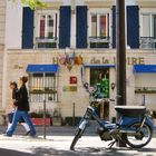 la "bleue " ...du veilleur de nuit de l hotel de la Loire Rue du Moulin vert Paris XIV arr