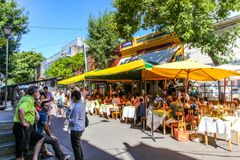 La Boca im Hochsommer