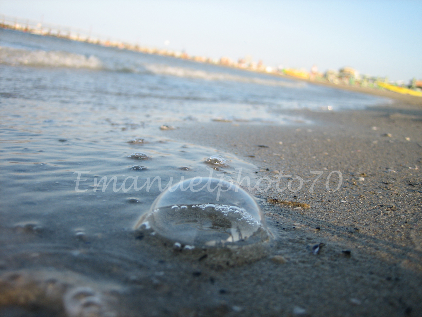 La bolla d'acqua......