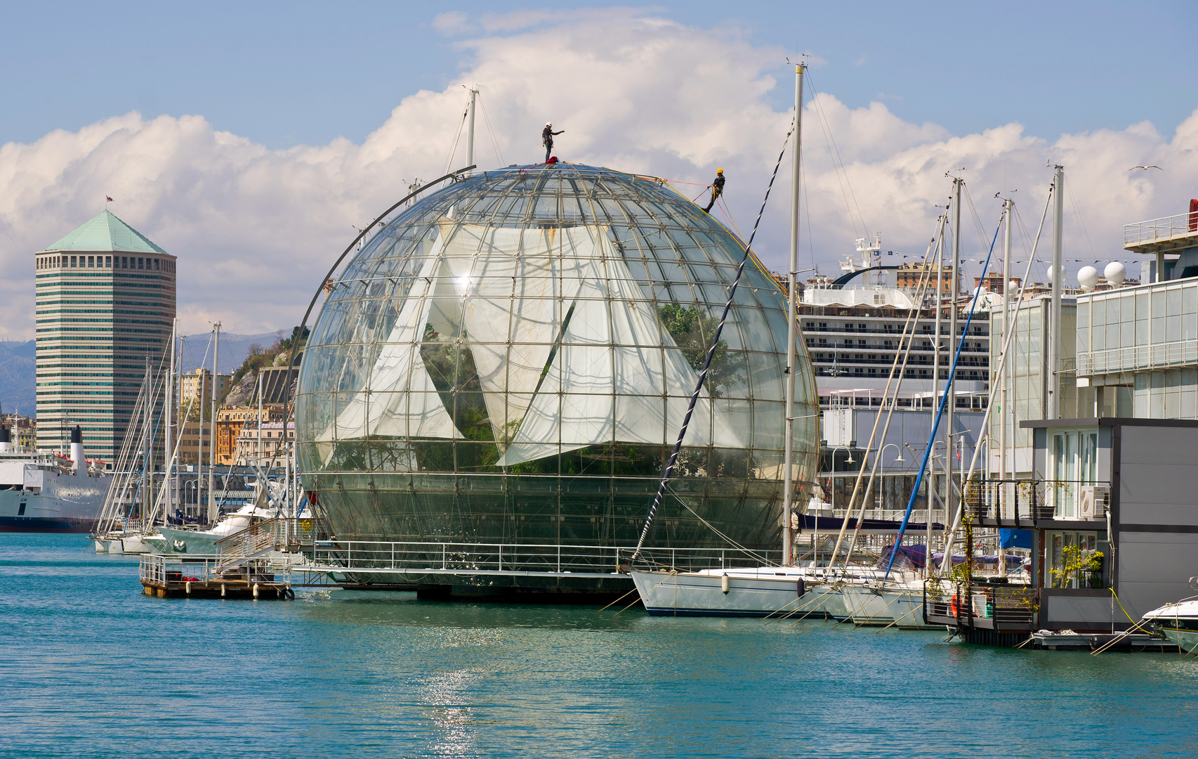 La Bolla von Renzo Piano, Genua