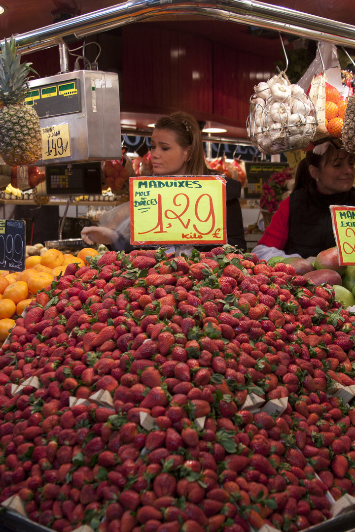 La Boqueria's market