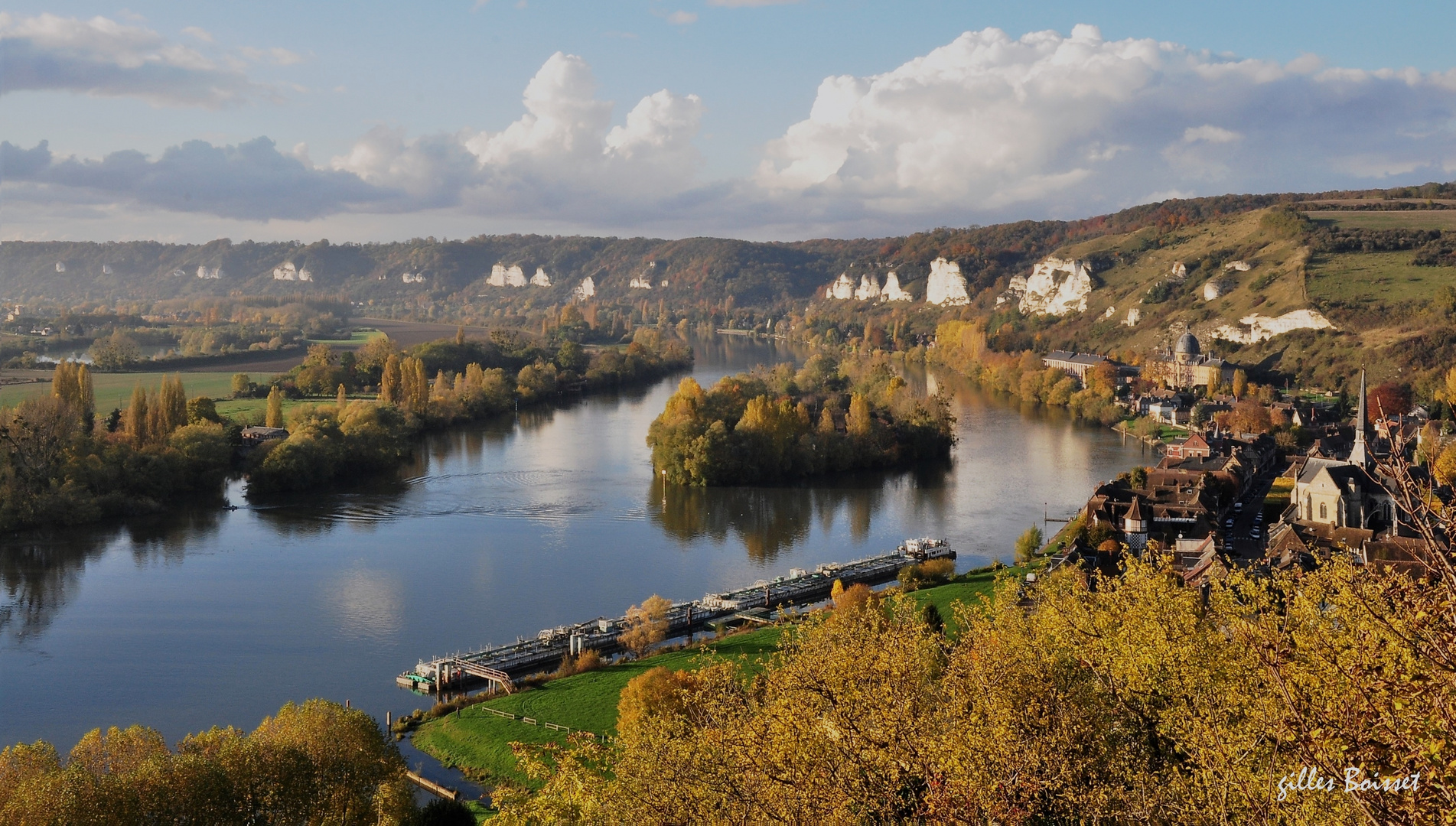 La boucle de la Seine aux Andelys