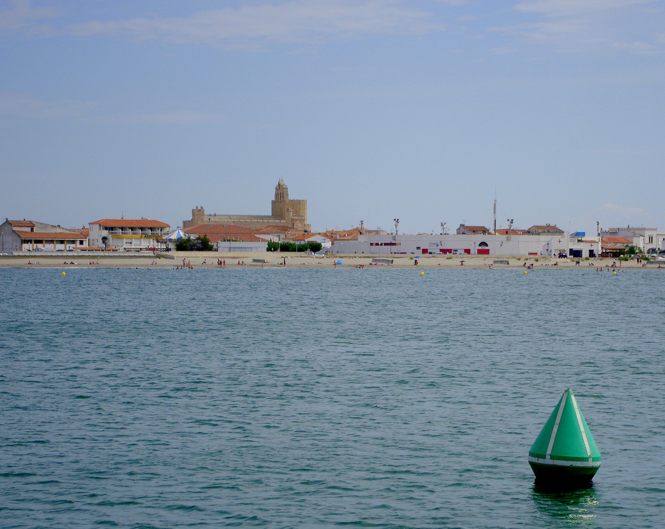 La bouée verte ...