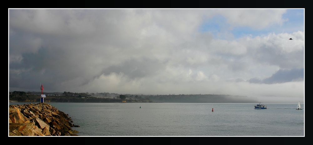 " La brume sur l'Anse St Laurent "