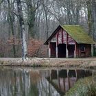 La cabane en hiver ....