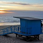 la cabane sur la plage des sauveteurs 