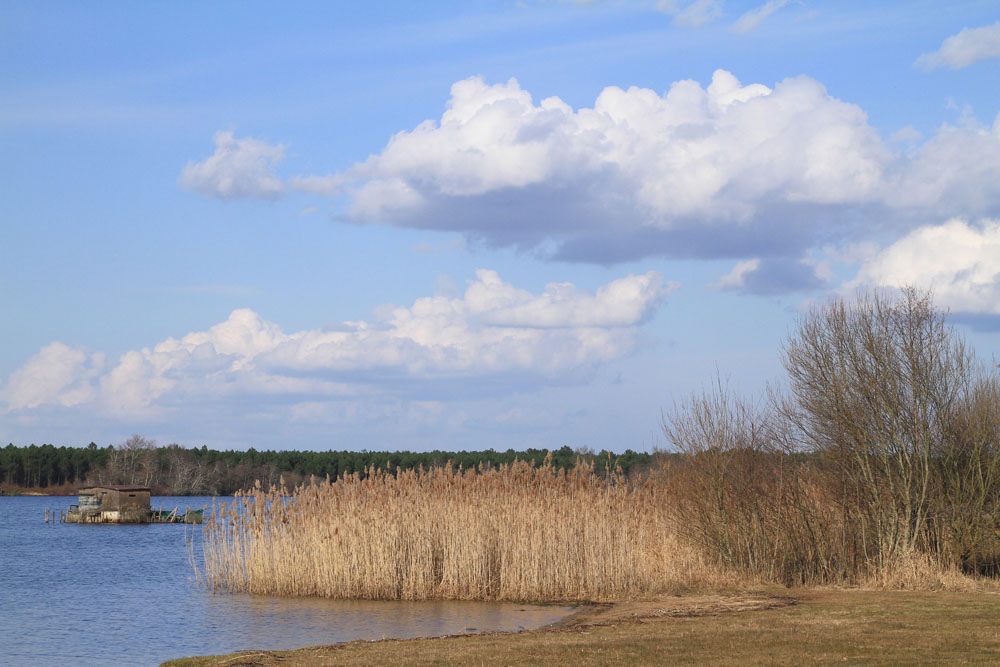 la cabane sur l'eau !