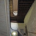 La cage d’escalier du Château de Mons…