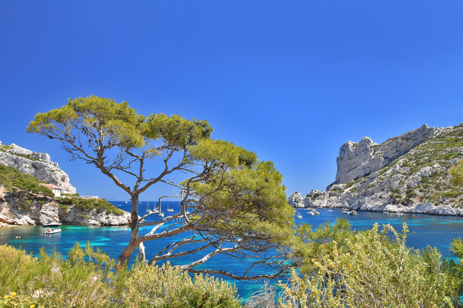 La calanque de Sormiou à Marseille