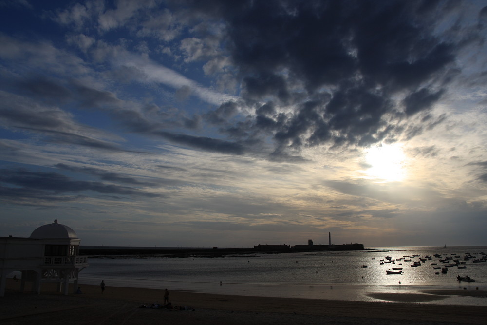 la caleta ..Cadiz ,septiembre..