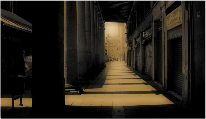 ...la calle del silencio...