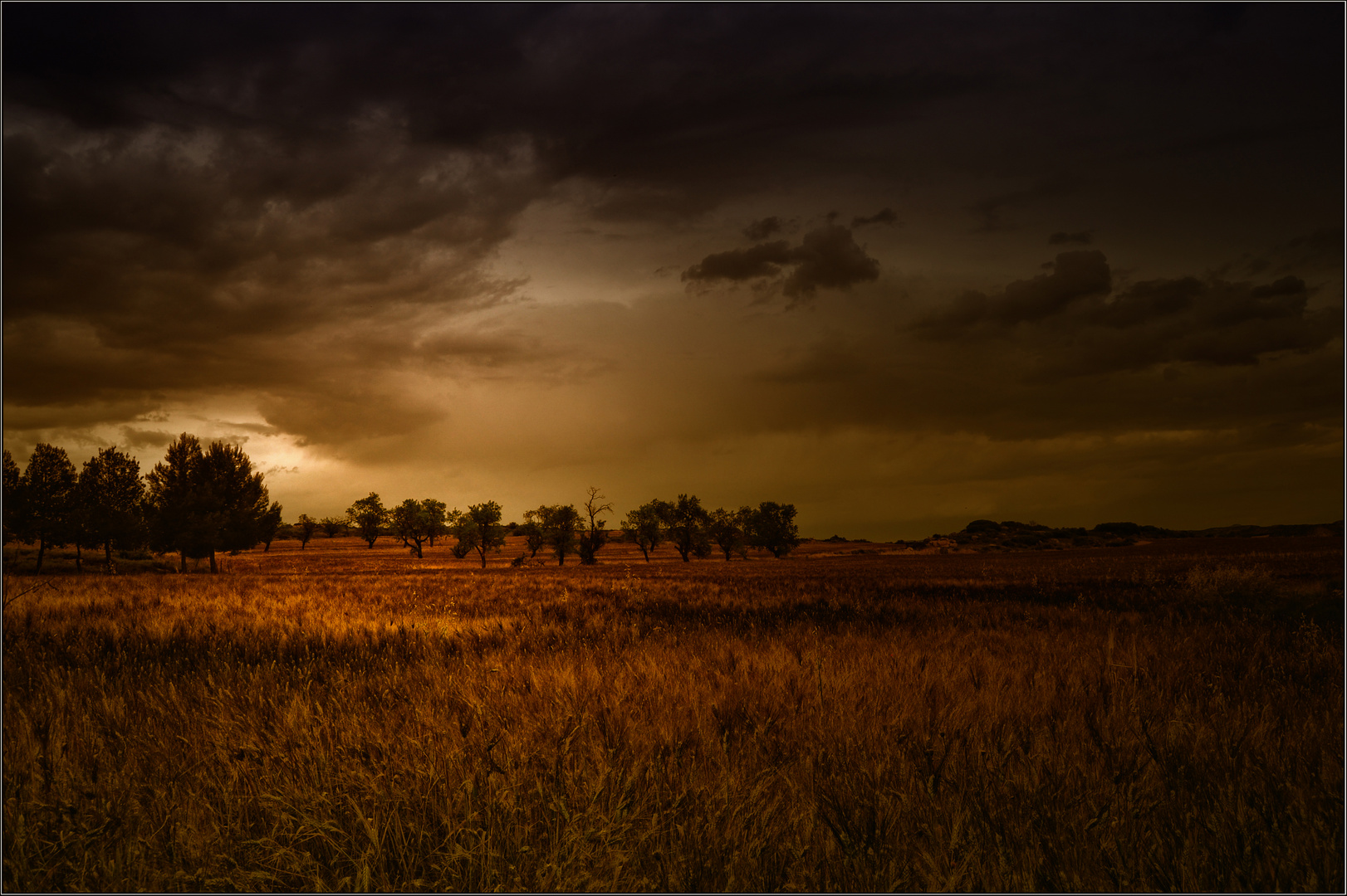 La calma antes de la tormenta.