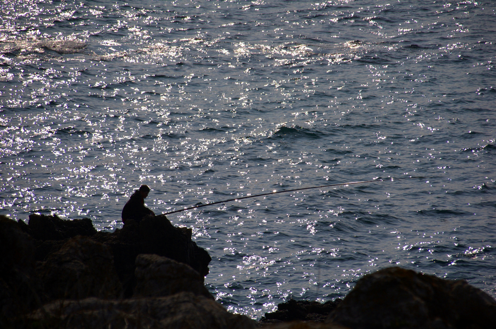 La calma del mar