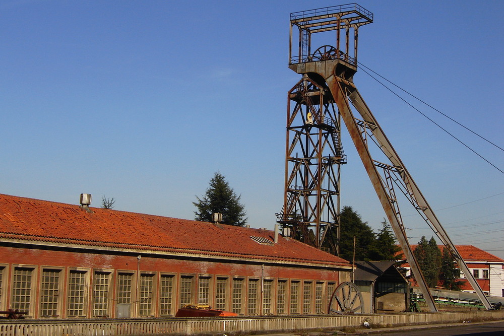 La Camocha colliery in Gijón; Asturias - Northern Spain