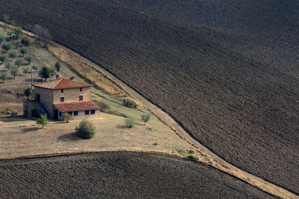 La campagna della Val d'Orcia