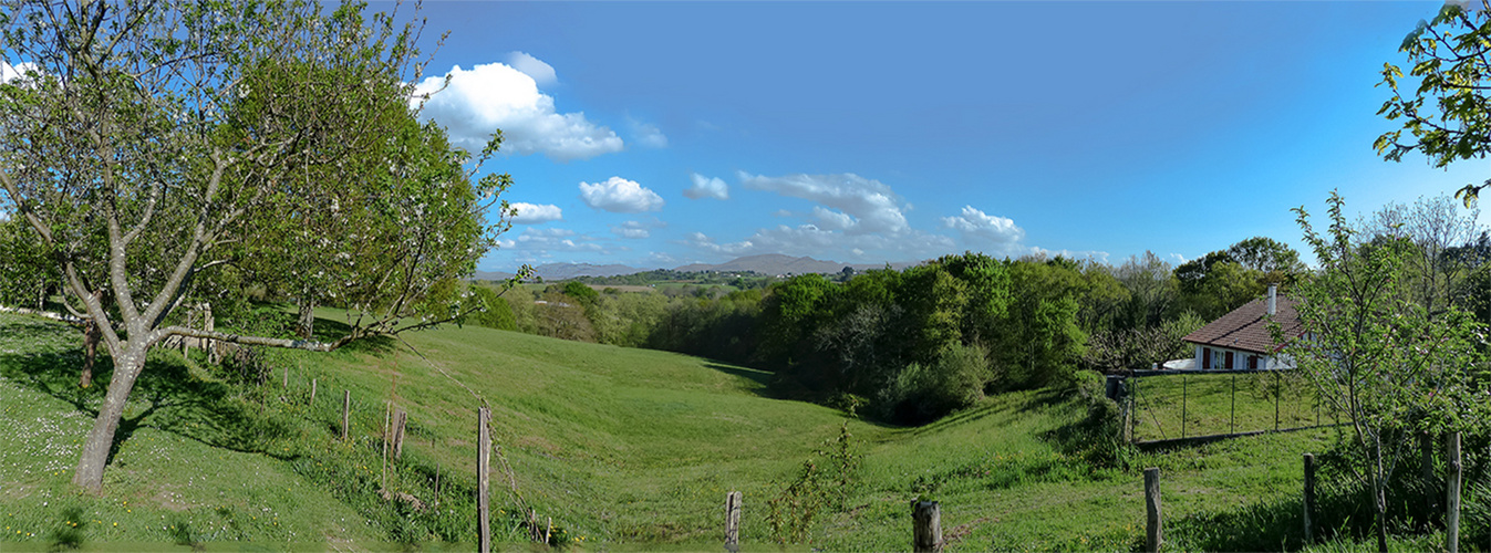 la campagne à Ustaritz