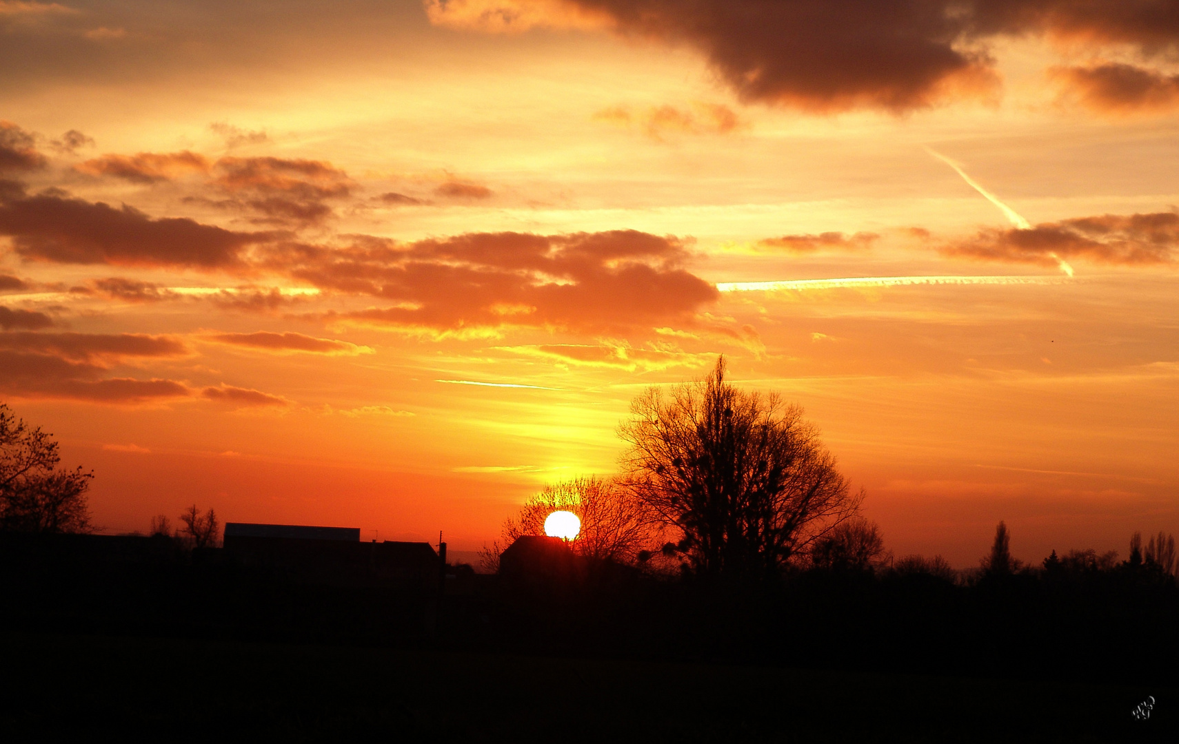 La campagne s'endort .....