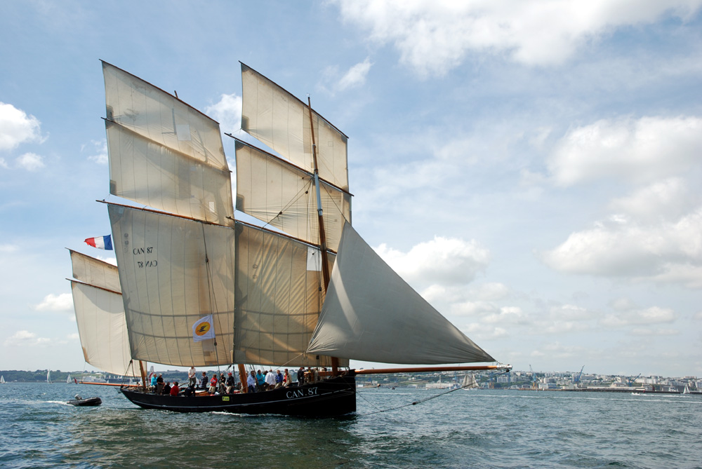 La Cancalaise en visite à Brest