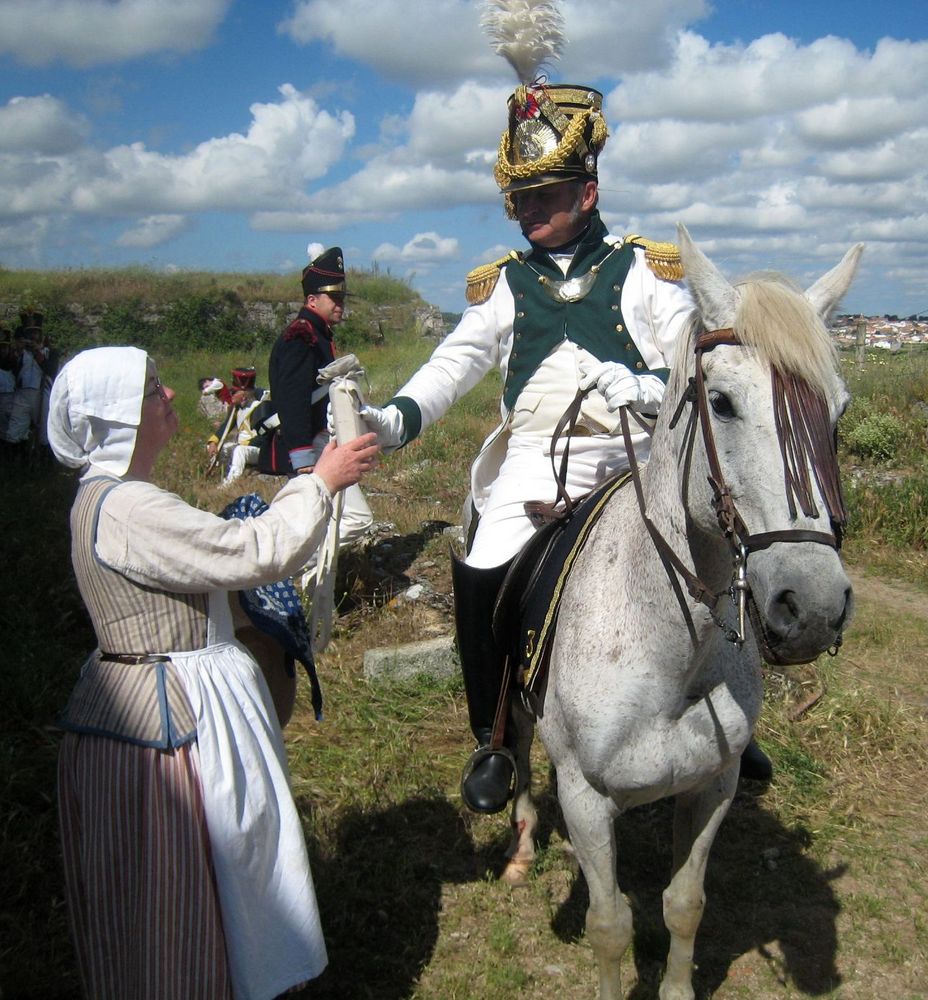 La cantinière et le colonel.