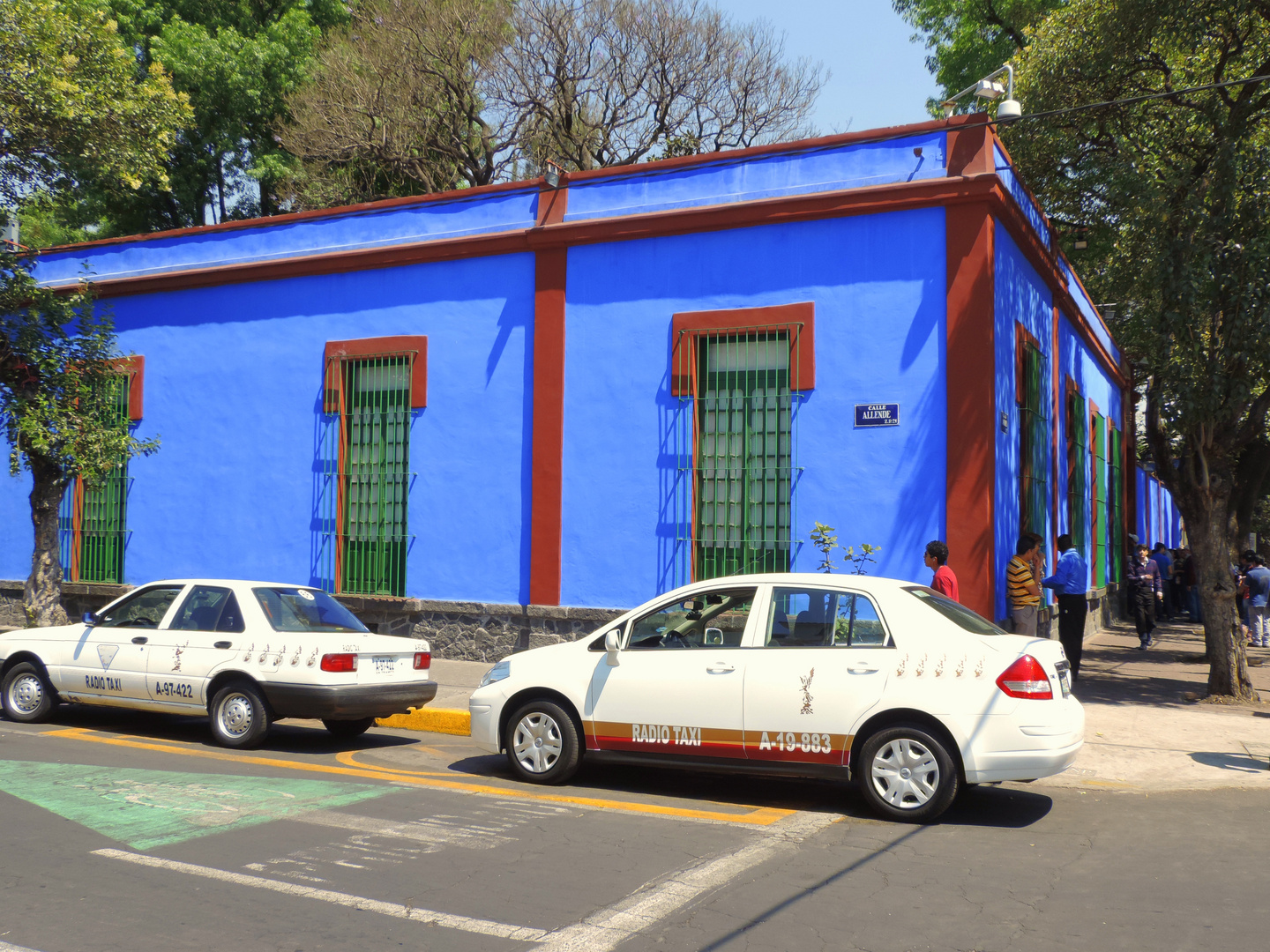 La Casa Azul in Coyoacán-México DF