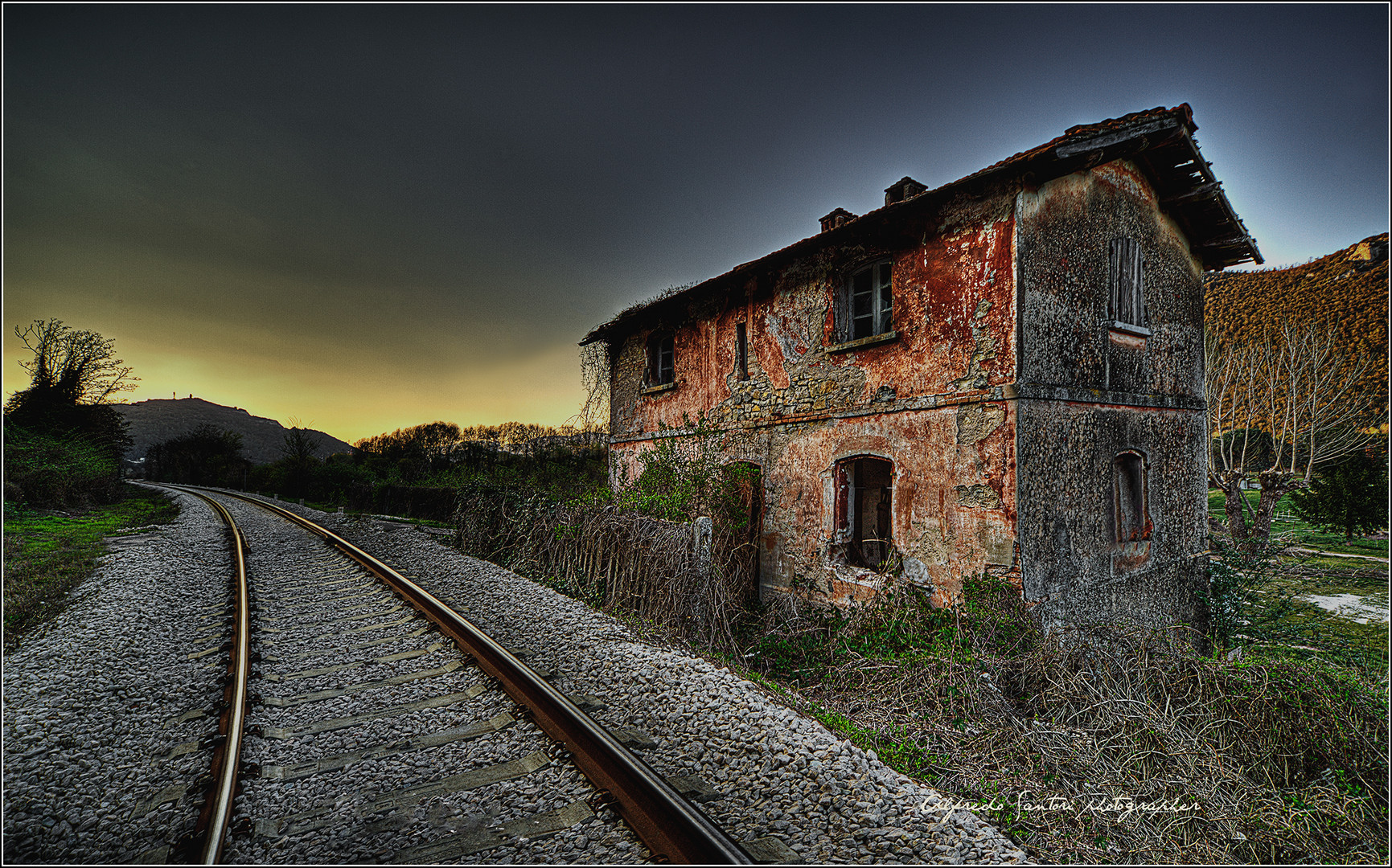 La casa del vecchio casellante