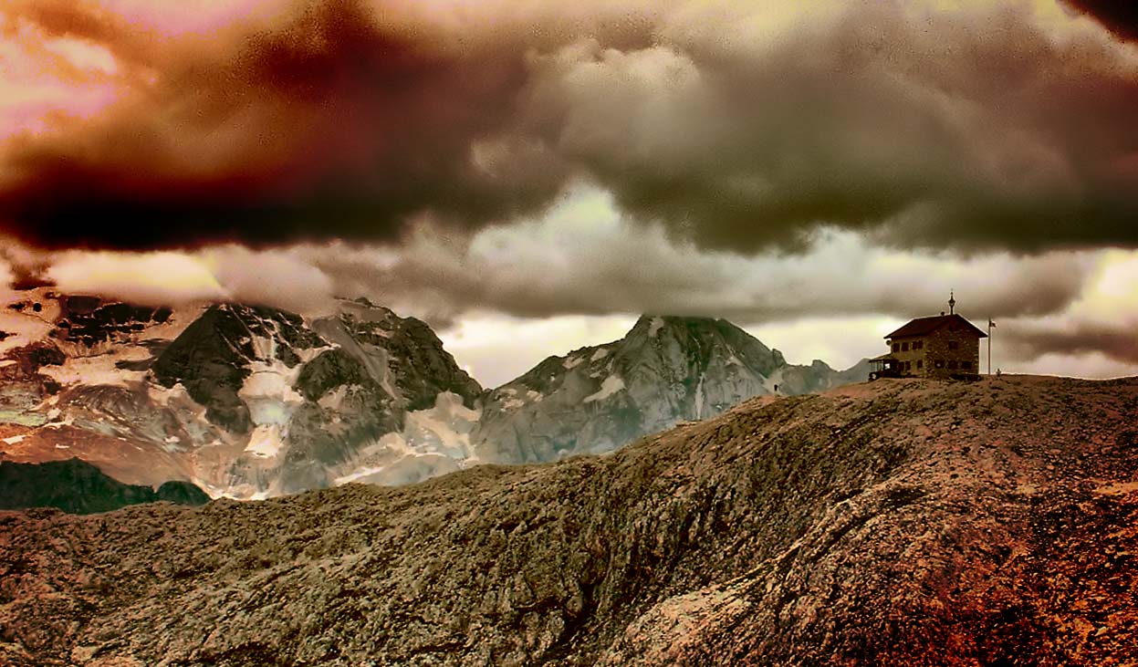 la casa in cima al mondo